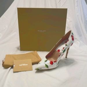 Michael Kors Collection Shoe Gretel Cherry Leather